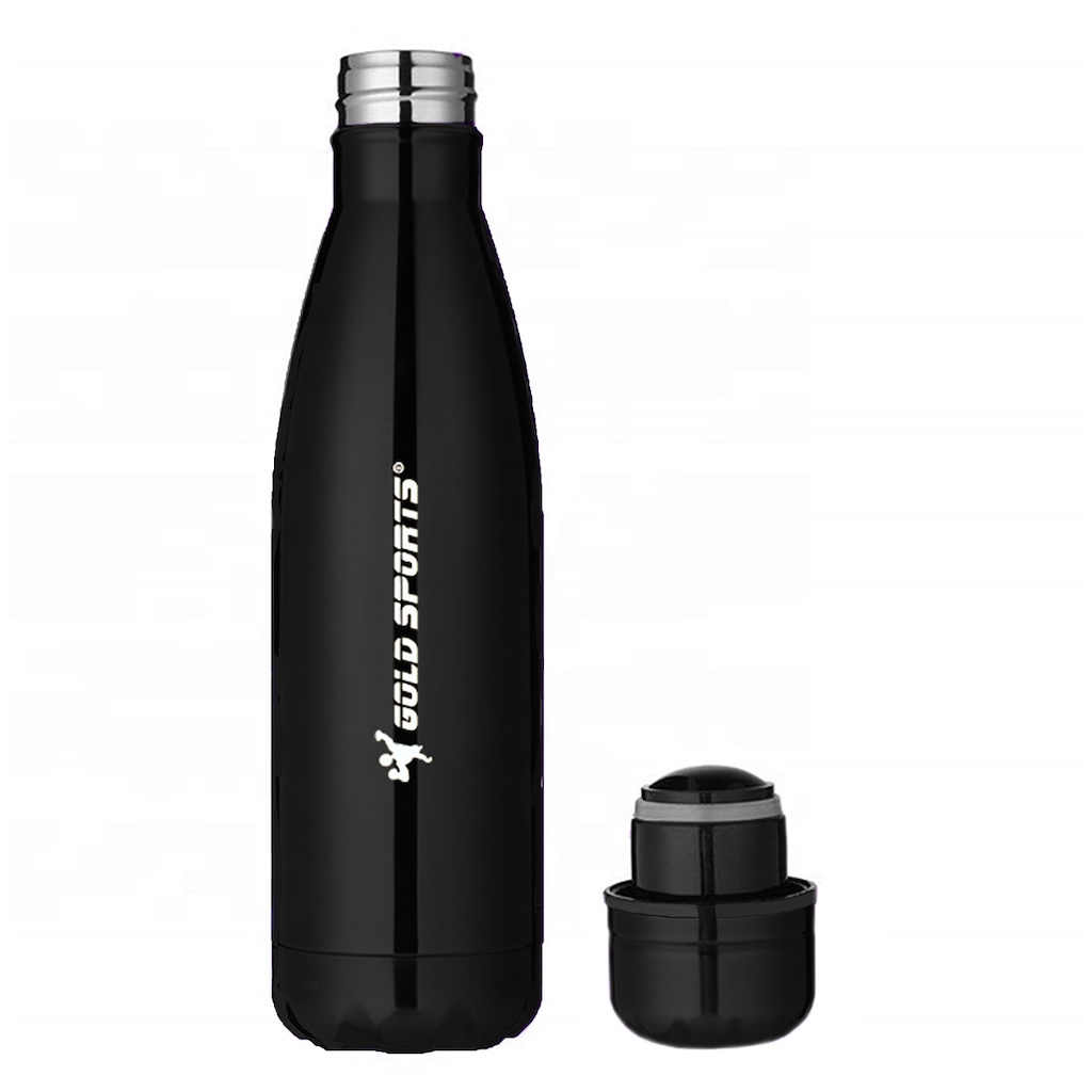 Imagem 2 do produto Garrafa Térmica em Inox Gold Sports Omega - 500 ml