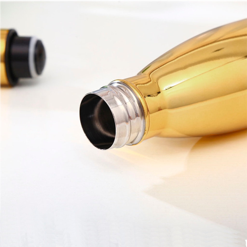 Imagem 3 do produto Garrafa Térmica em Inox Gold Sports - 500 ml