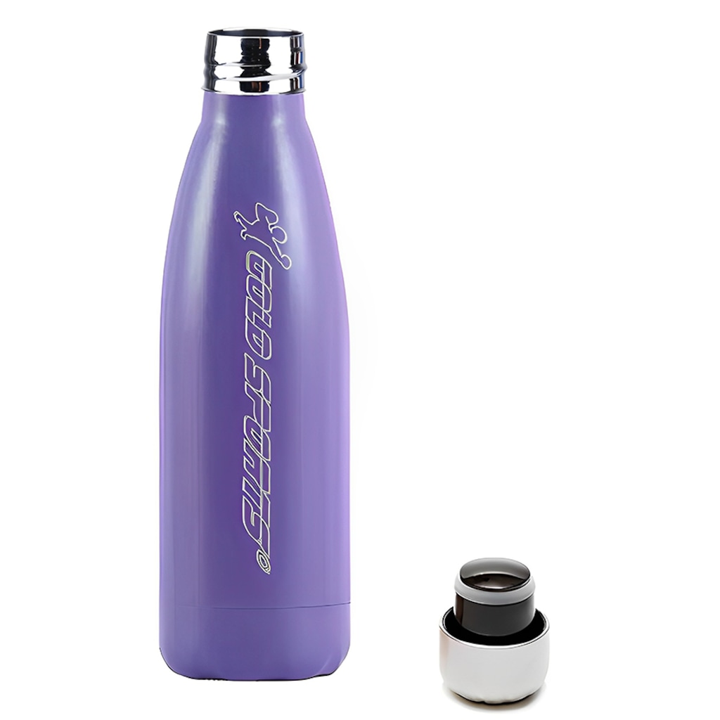 Imagem 2 do produto Garrafa Aço Inoxidável Gold Sports Premium Squeeze Fitness - 500 ml