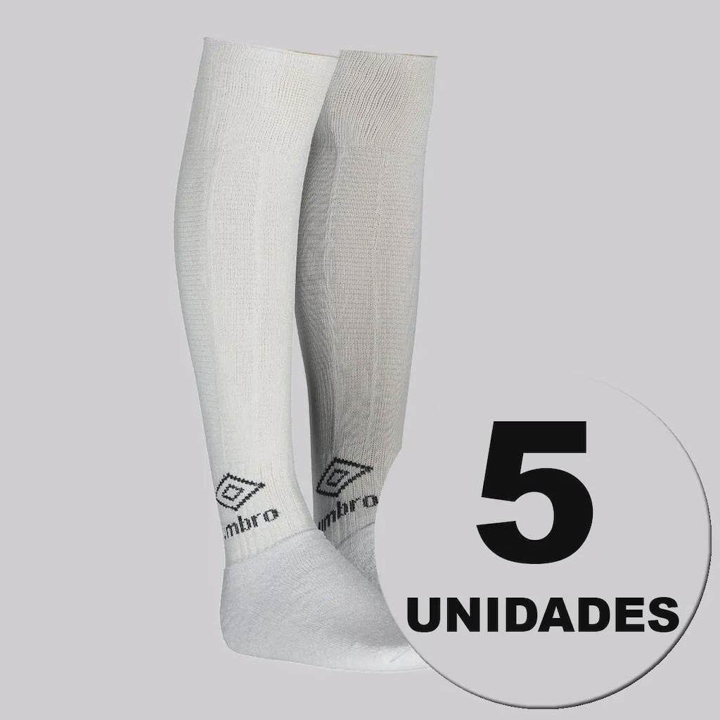 Imagem 2 do produto Meião Umbro Classic - 5 Pares - Adulto