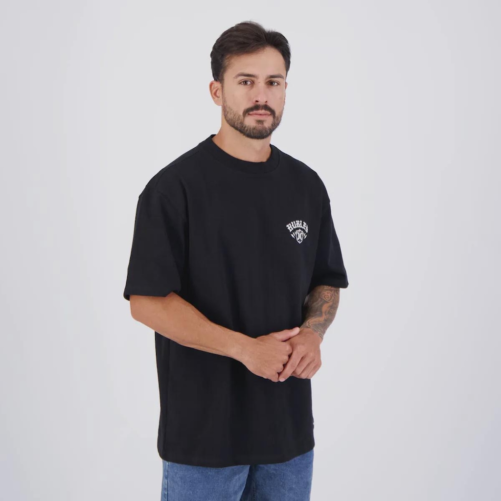 Imagem 2 do produto Camiseta Hurley Brasão - Masculina