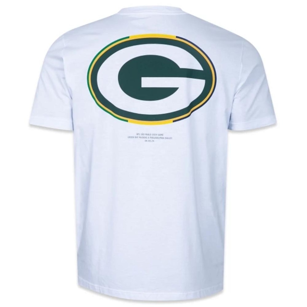 Imagem 2 do produto Camiseta New Era Green Bay Packers São Paulo Game - Masculina
