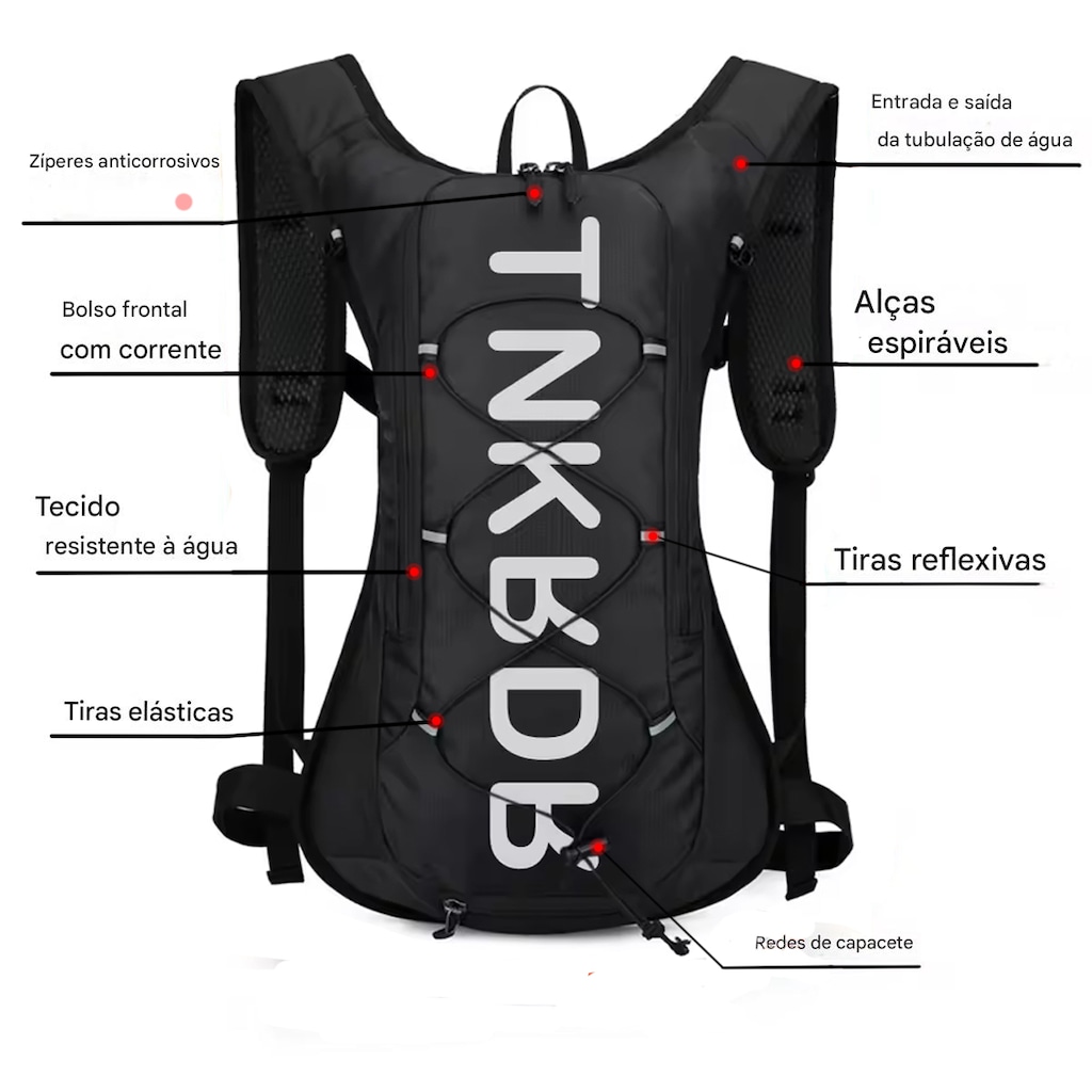 Imagem 2 do produto Mochila Esportiva Gold Sports Outdoor