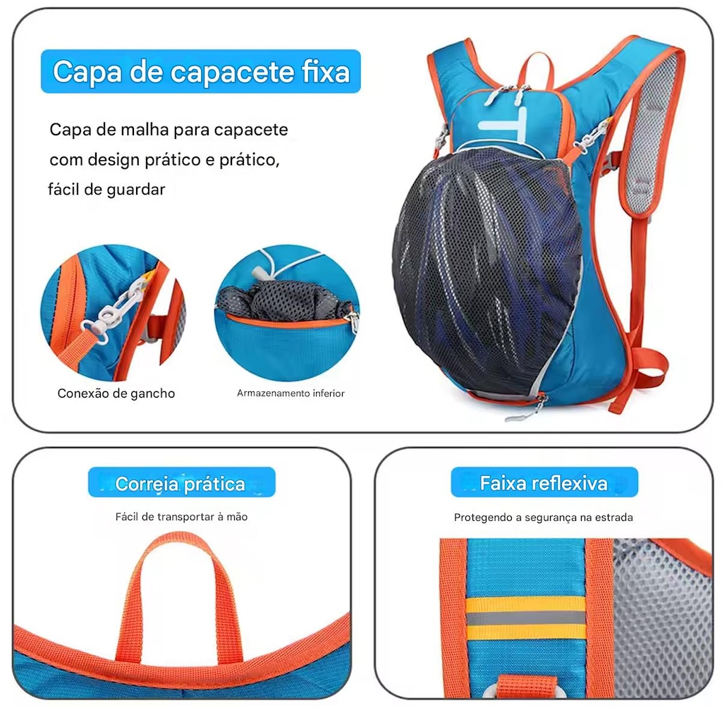 Imagem 4 do produto Mochila Esportiva Gold Sports Outdoor