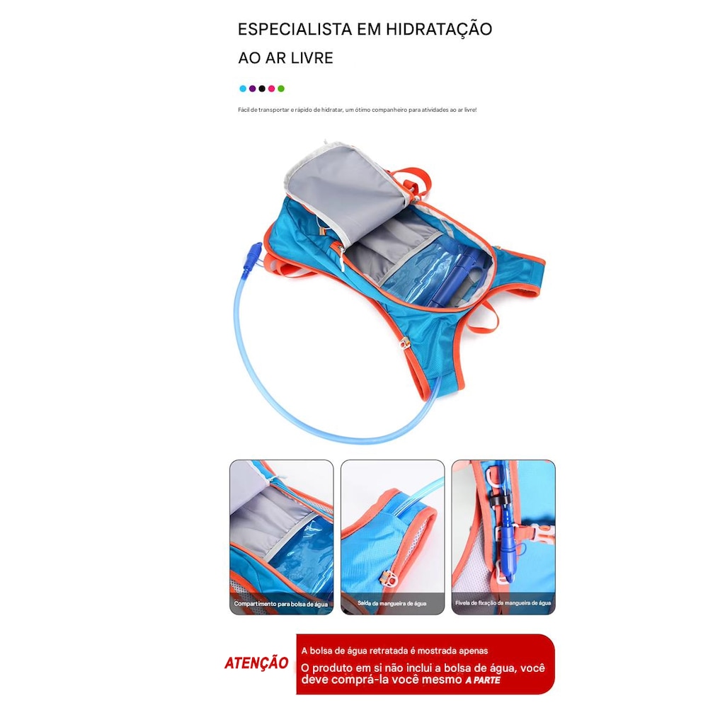 Imagem 5 do produto Mochila Esportiva Gold Sports Outdoor