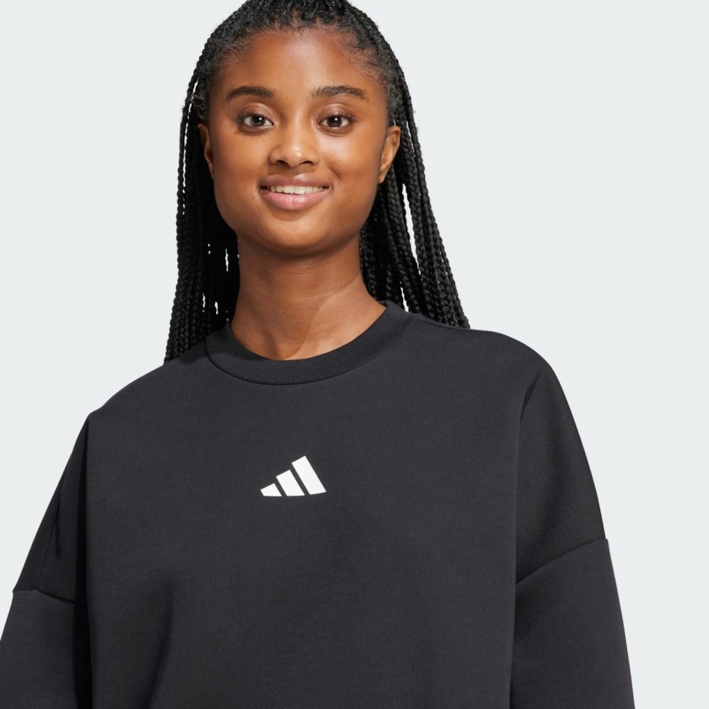 Imagem 5 do produto Blusão de Moletom adidas Três Listras Future Icons - Feminina