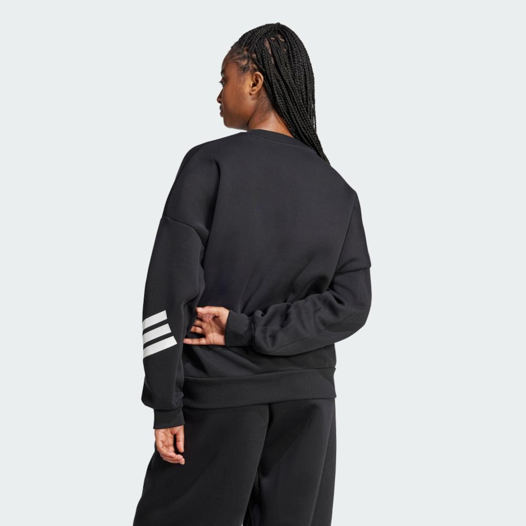 Imagem 3 do produto Blusão de Moletom adidas Três Listras Future Icons - Feminina