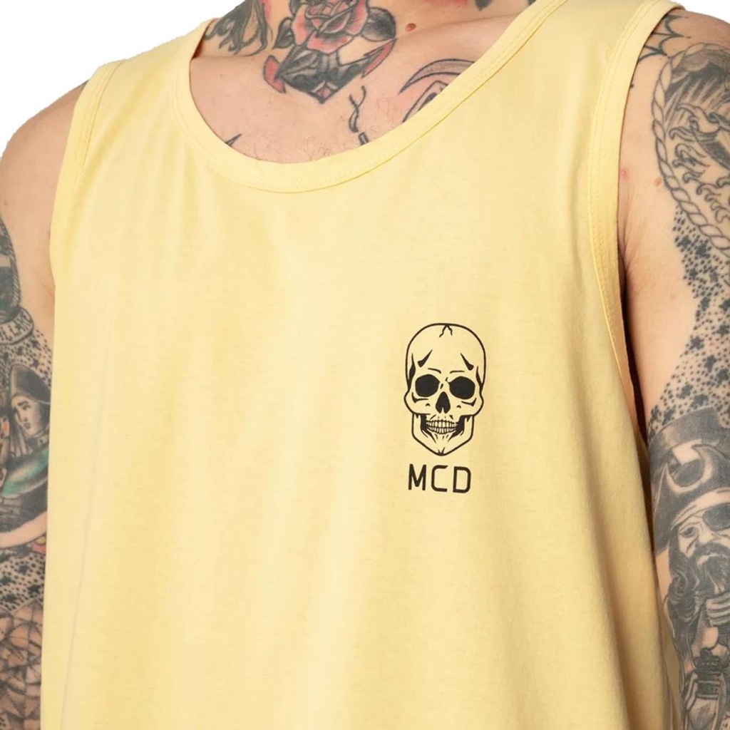 Imagem 2 do produto Camiseta Regata MCD Logo Caveira MCD SM25 - Masculina