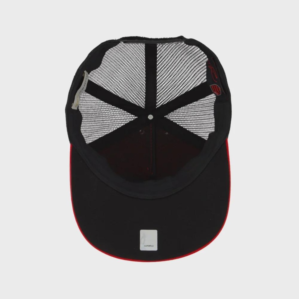 Imagem 4 do produto Boné Supercap Trucker Flamengo Silk 3d Zico - Unissex