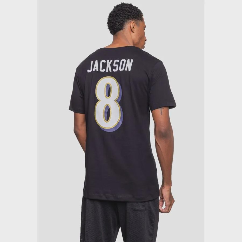 Imagem 2 do produto Camiseta NFL Player Lamar Jackson - Masculina
