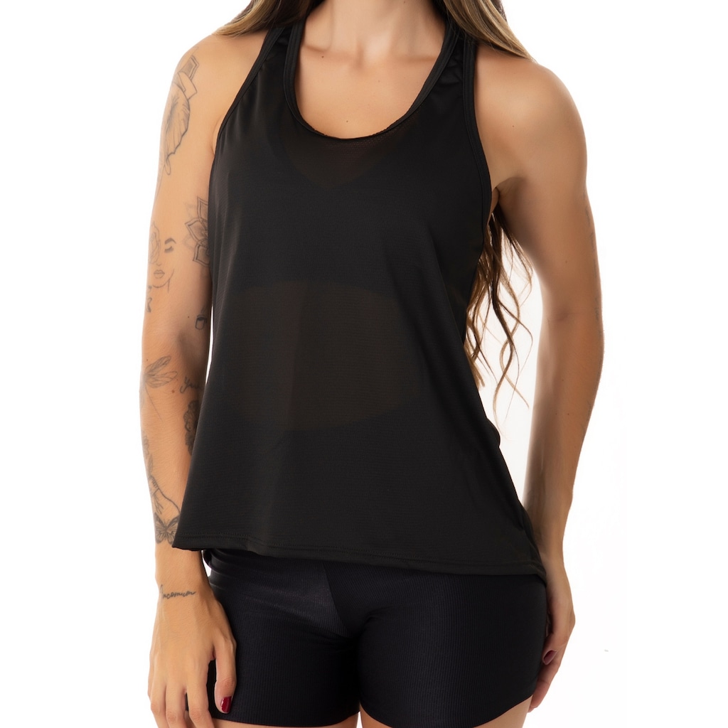 Imagem 2 do produto Camiseta Regata Frimodas Dry Fit Esportiva - Feminina