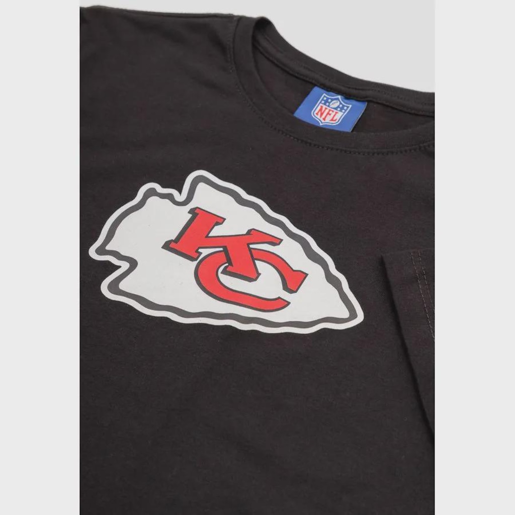 Imagem 3 do produto Camiseta NFL Chiefs Logo - Infantil