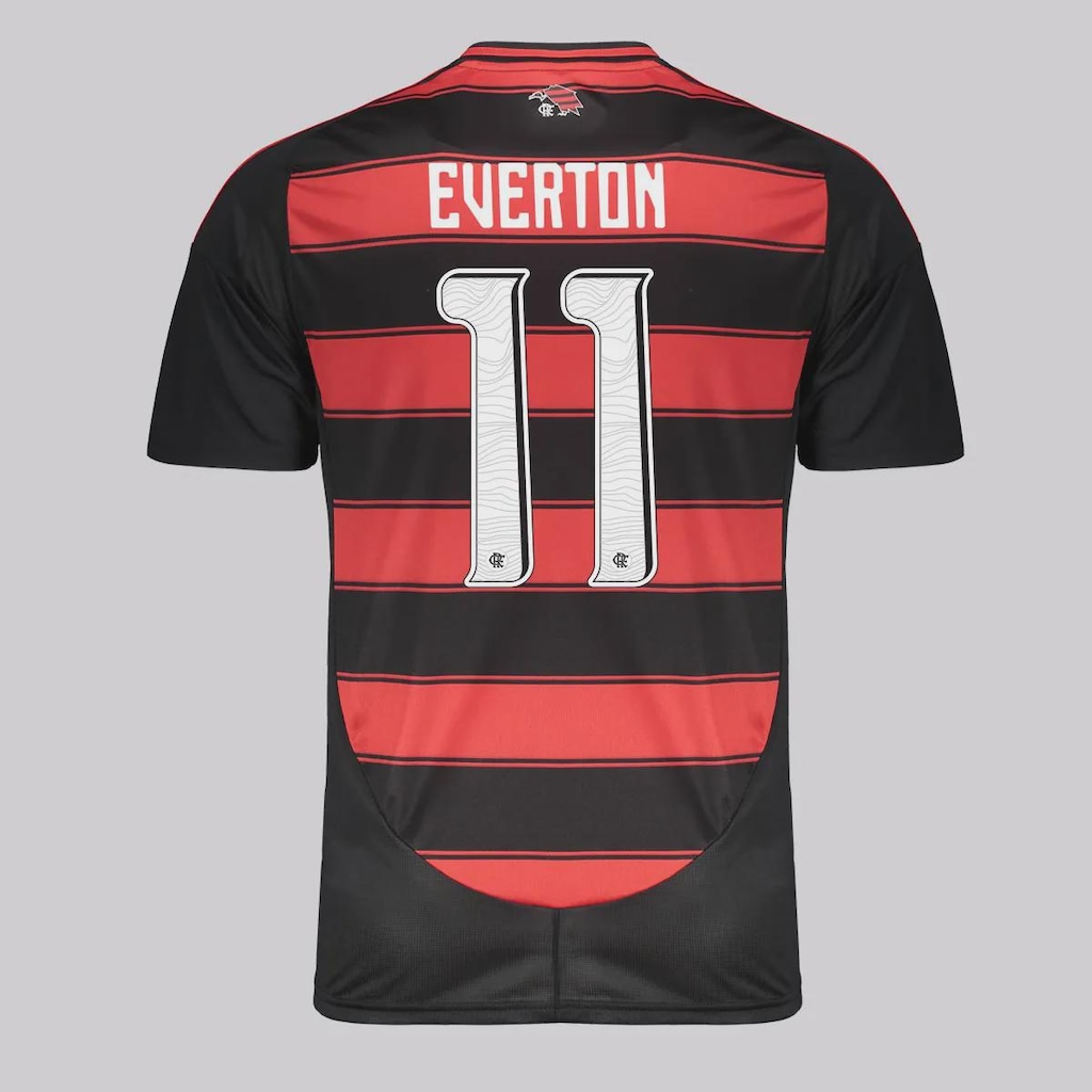 Imagem 1 do produto Camisa do Flamengo I 2025 adidas 11 Everton - Masculina