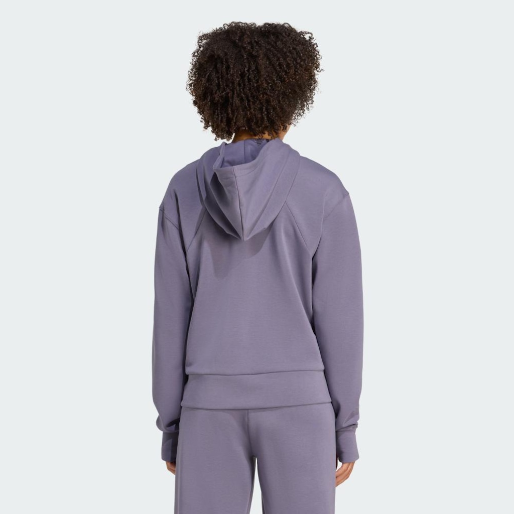 Imagem 3 do produto Jaqueta adidas D4T FZ Hoodie - Feminina