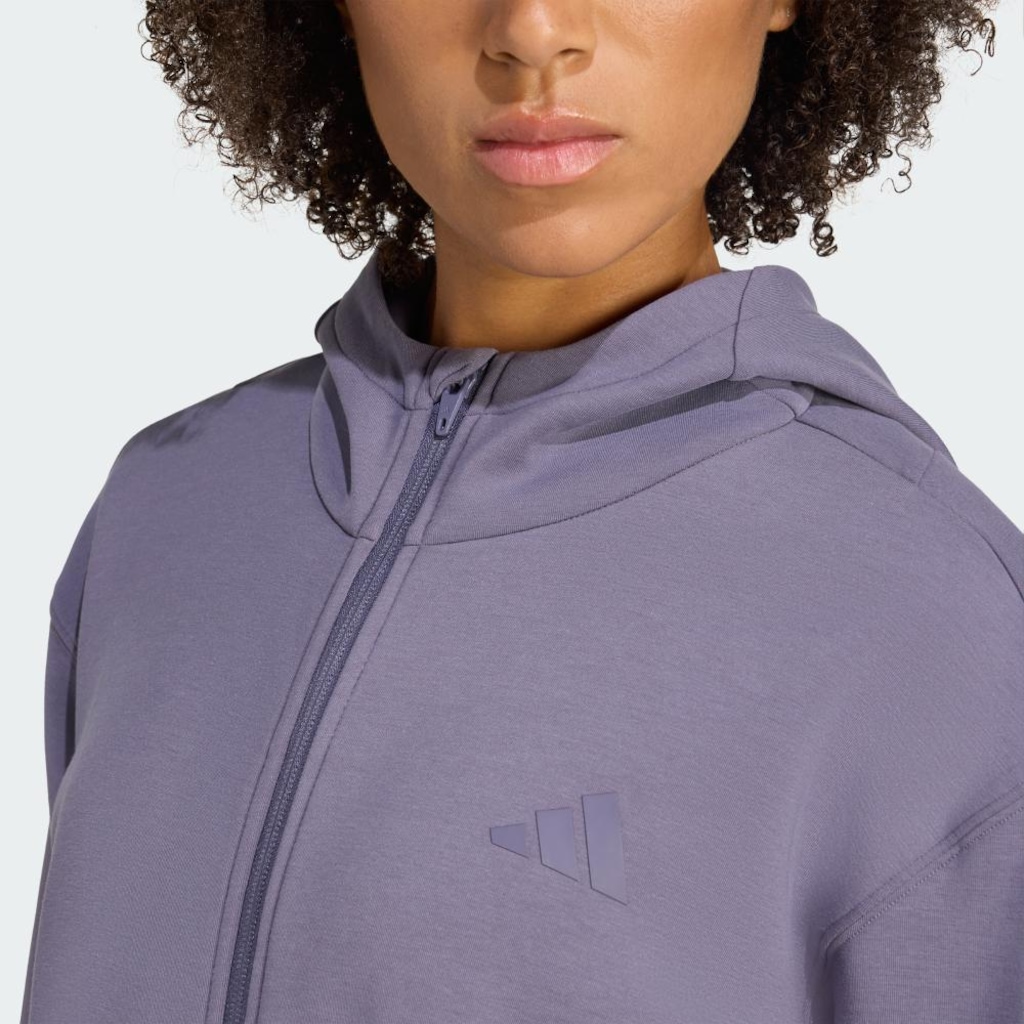 Imagem 5 do produto Jaqueta adidas D4T FZ Hoodie - Feminina