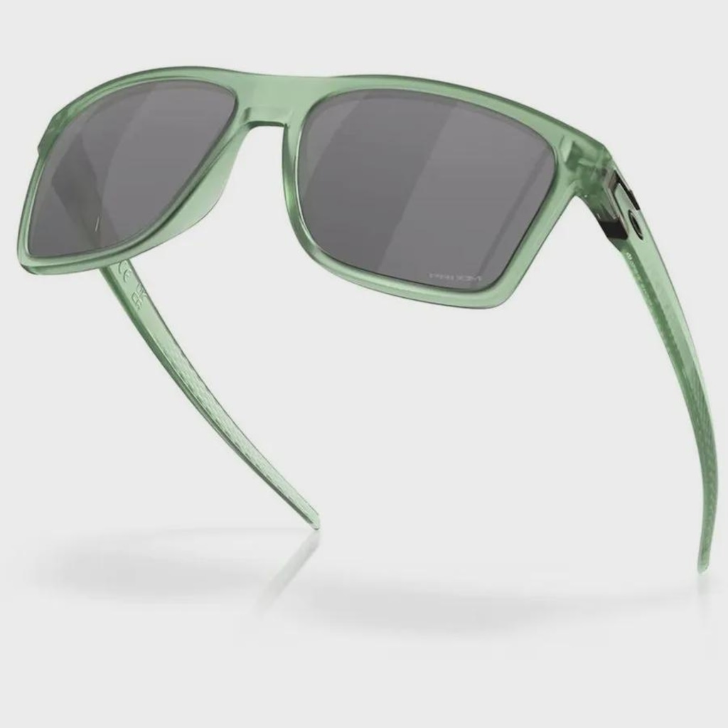 Imagem 3 do produto Óculos de Sol Unissex Oakley Leffingwell Matte Trans Jade Prizm Black