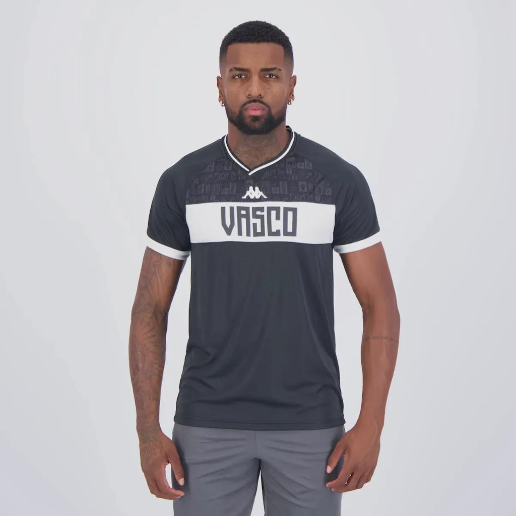 Imagem 2 do produto Camisa do Vasco Supporter New 99 Vegetti Kappa - Masculina