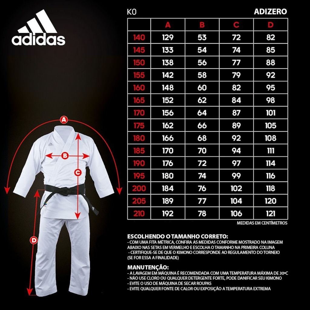 Imagem 5 do produto Kimono Karate Adidas Adzero K02.0 - Adulto