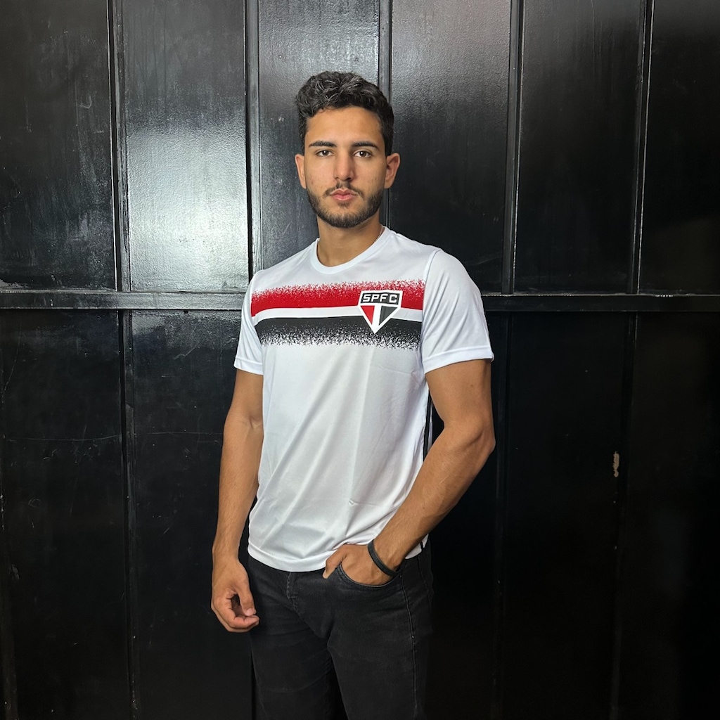Imagem 2 do produto Camisa São Paulo Soil Tricolor Braziline - Masculina