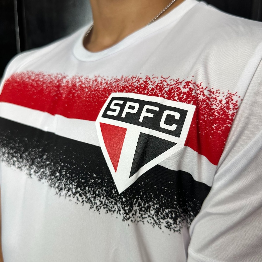 Imagem 4 do produto Camisa São Paulo Soil Tricolor Braziline - Masculina