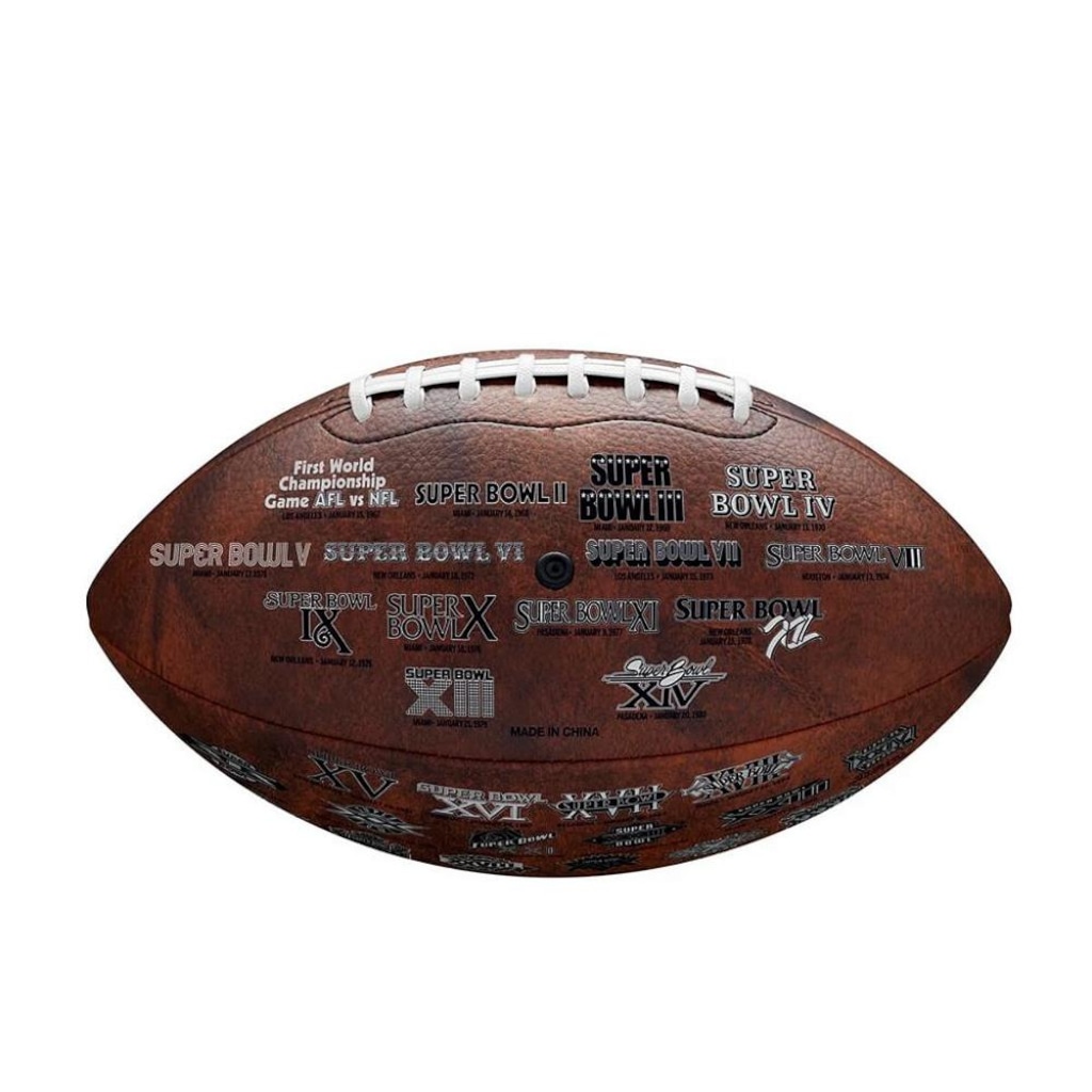 Imagem 4 do produto Bola de Futebol Americano Wilson NFL Super Bowl Lix Throwback