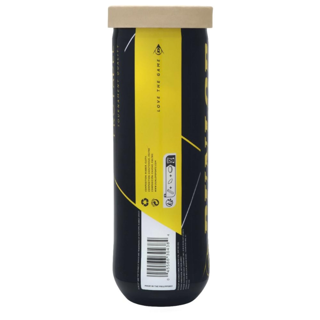 Imagem 2 do produto Bola dPadel Dunlop Pro Padel Tubo com 3 Bolas