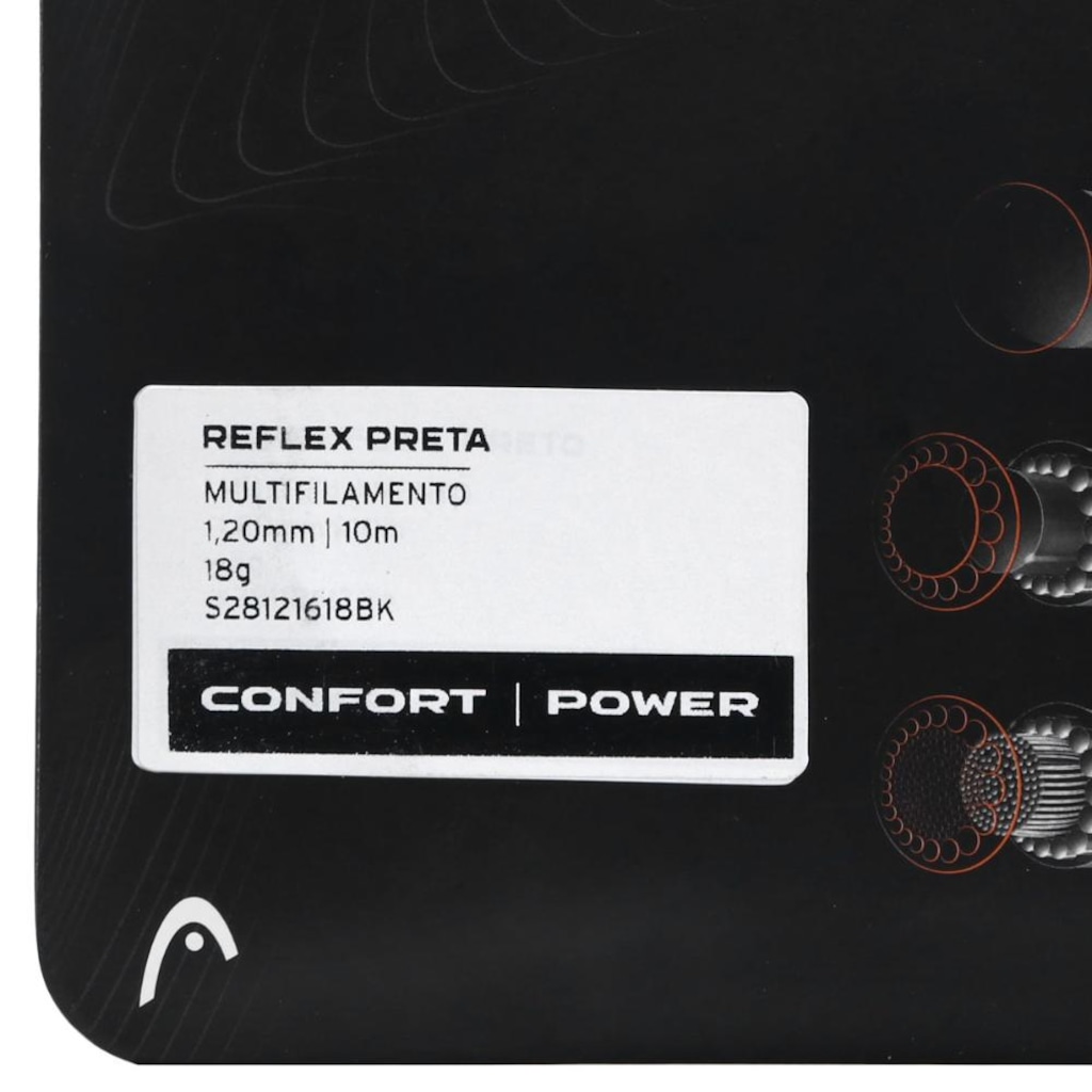 Imagem 2 do produto Corda Head Squash Reflex 18l 1.20mm Set Individual