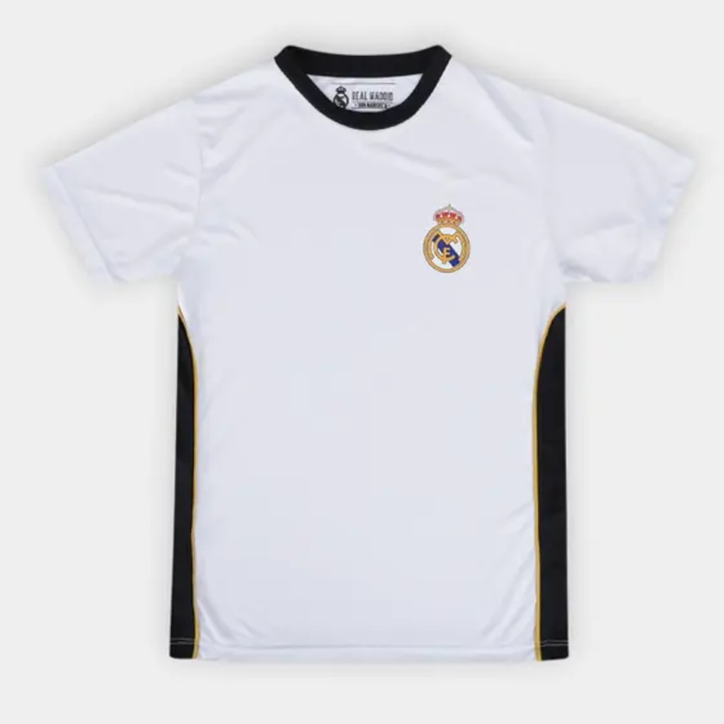 Imagem 2 do produto Conjunto Real Madrid Símbolo Camisa + Bermuda Balboa - Infantil
