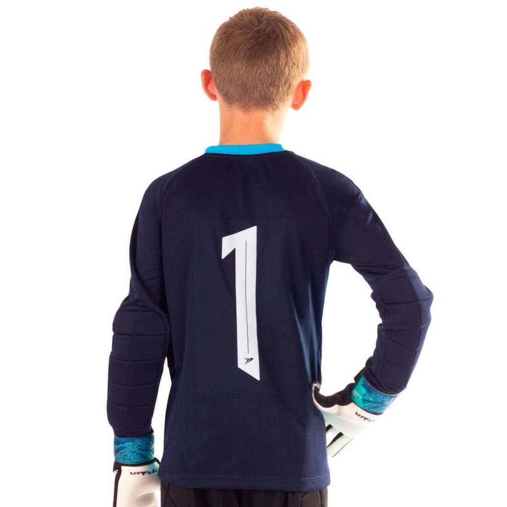Imagem 2 do produto Camisa Manga Longa de Goleiro Poker Invicto - Infantil