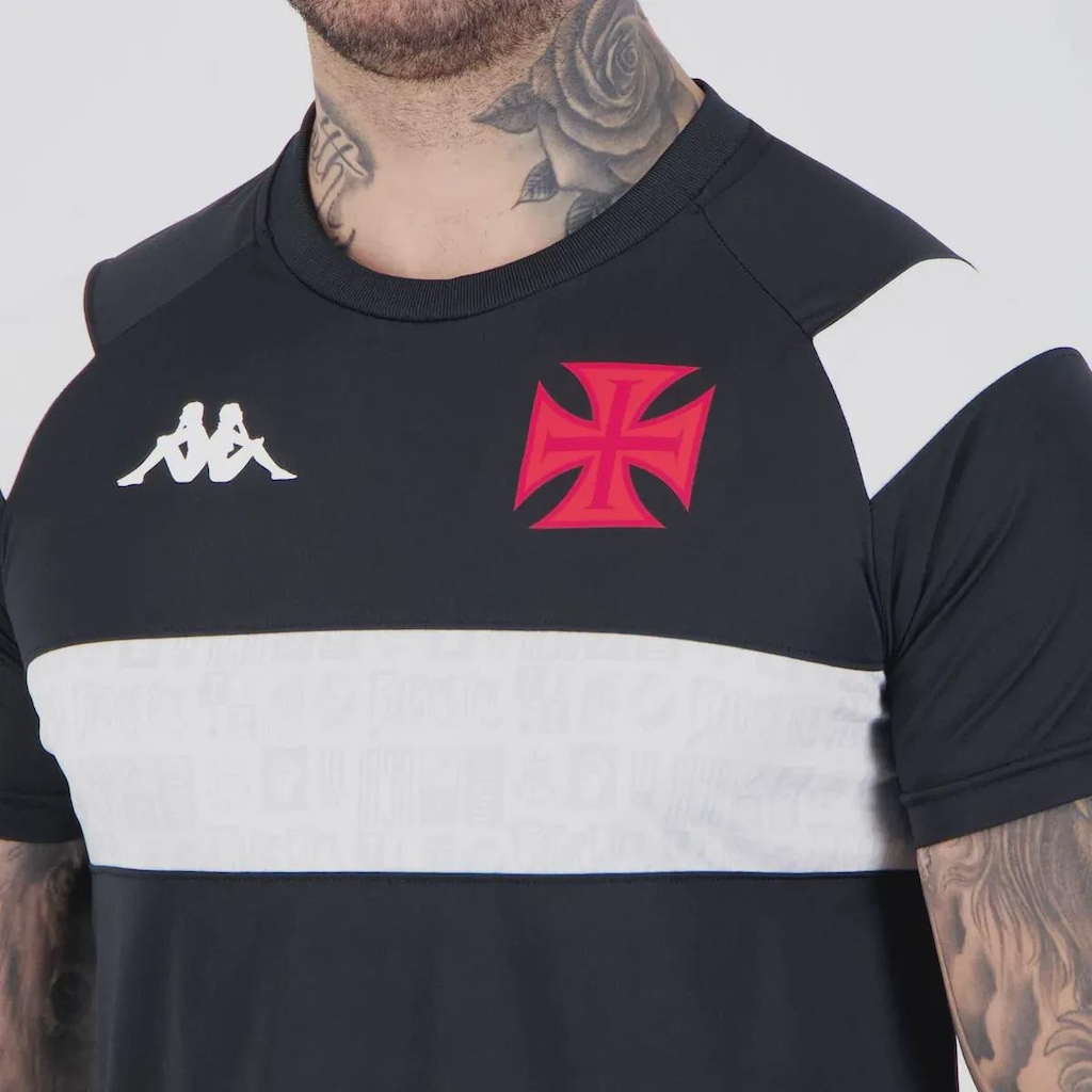 Imagem 5 do produto Camisa do Vasco Kappa Supporter Cuts 10 Payet - Masculina