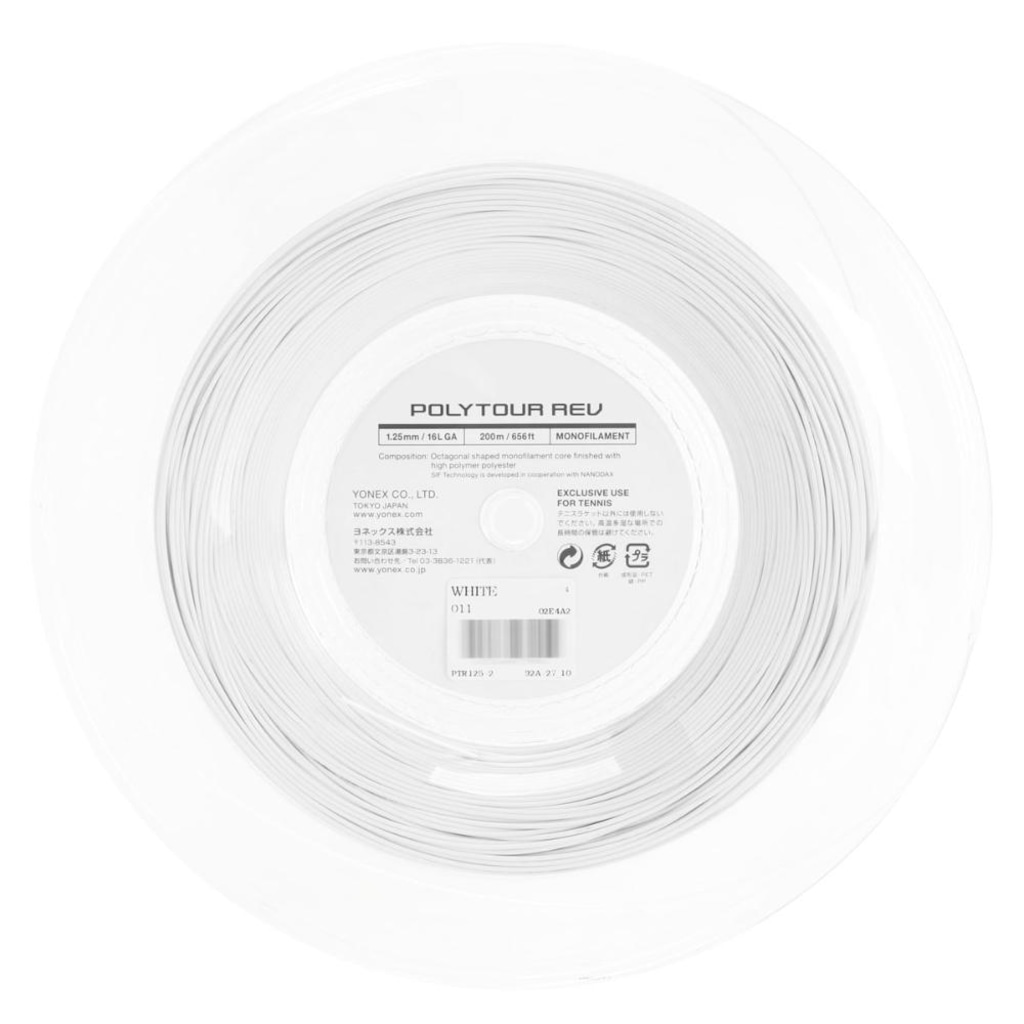 Imagem 3 do produto Corda Yonex Poly Tour Rev 16l 1.25mm Rolo Com 200 Metros