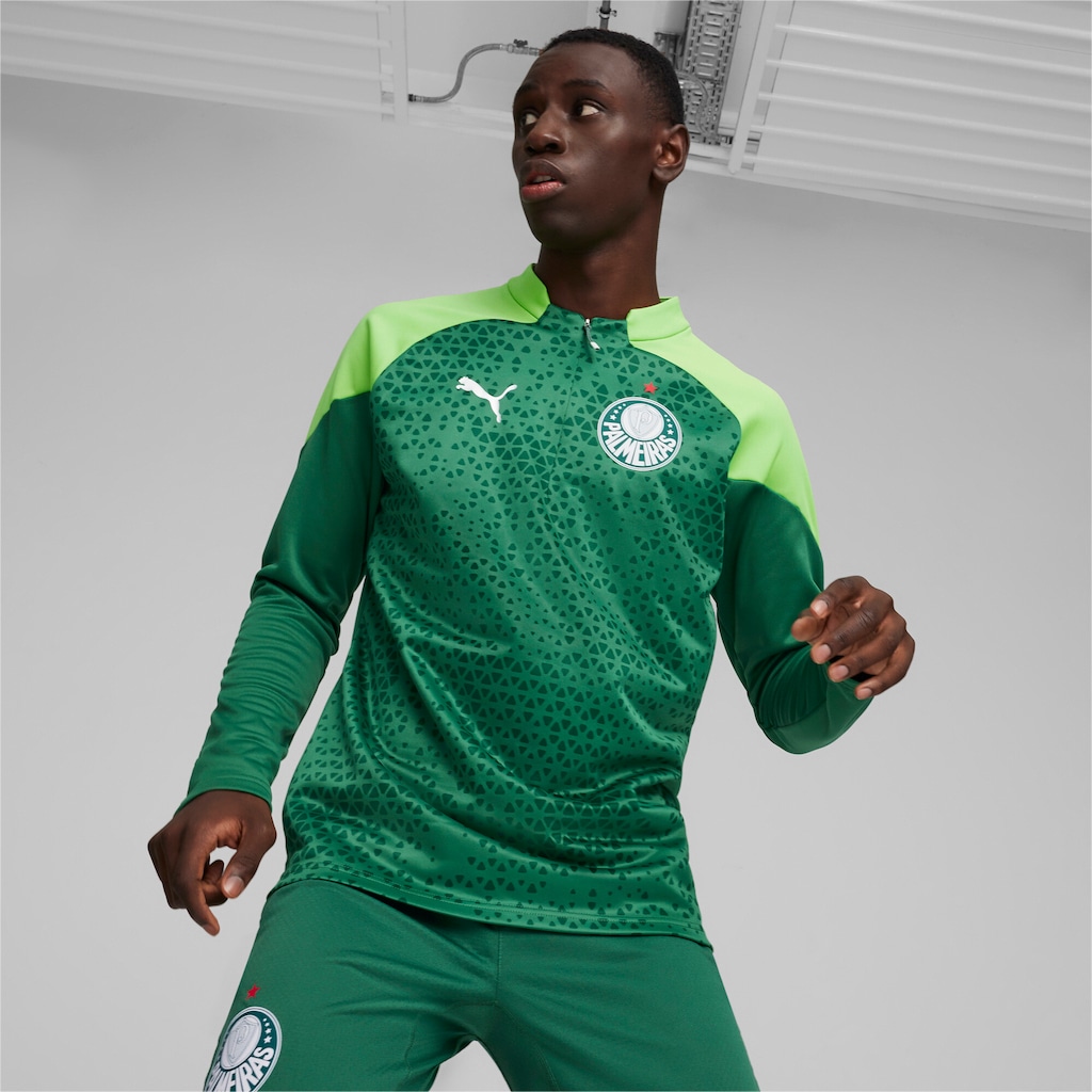 Imagem 3 do produto Camisa Puma Treino Palmeiras 2024 Fleece - Masculina