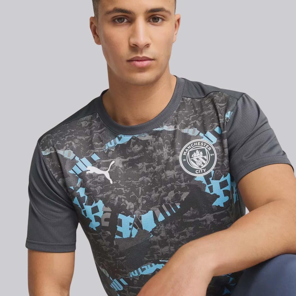 Imagem 4 do produto Camisa Manchester City 2025 Puma Pré-Jogo - Masculina