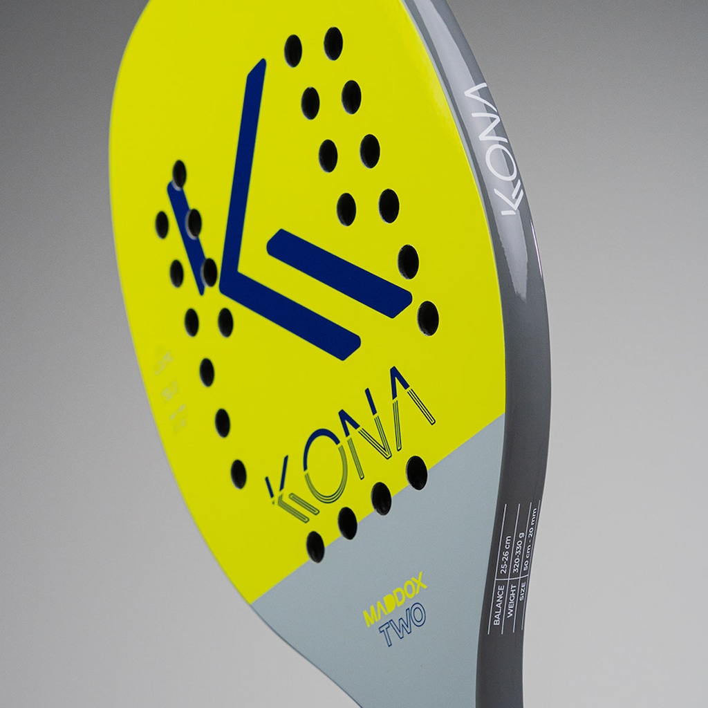 Imagem 3 do produto Raquete Beach Tennis Kona Maddox Two Kevlar/carbono 12k 2025