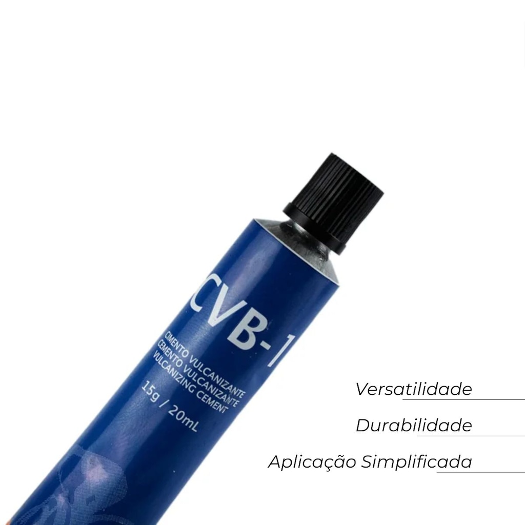 Imagem 3 do produto Cola P/ Remendo Reparo Câmara De Ar Bicicleta Moto 15g - 5 Unidades