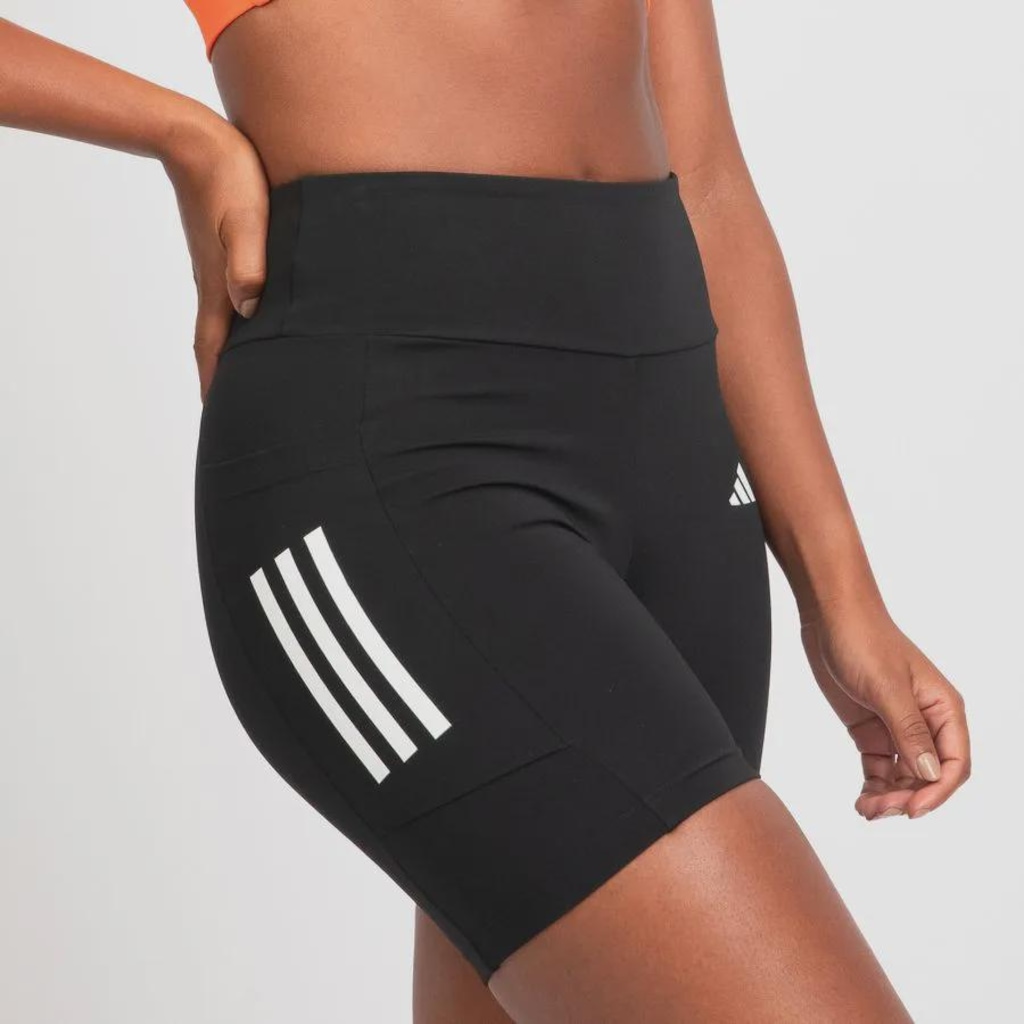 Imagem 2 do produto Shorts adidas 3 Listras Com Bolso - Feminino