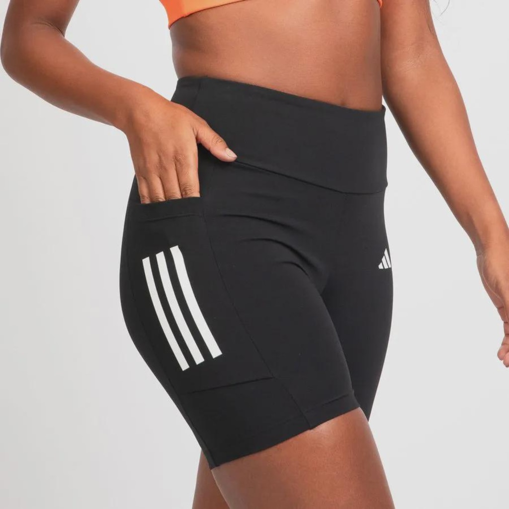Imagem 3 do produto Shorts adidas 3 Listras Com Bolso - Feminino