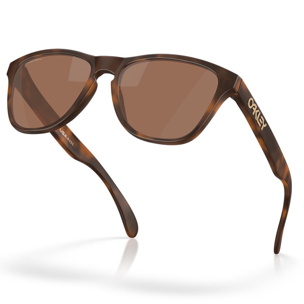 Imagem 4 do produto Óculos de Sol Oakley Frogskins S Matte Tortoise 0353 - Unissex