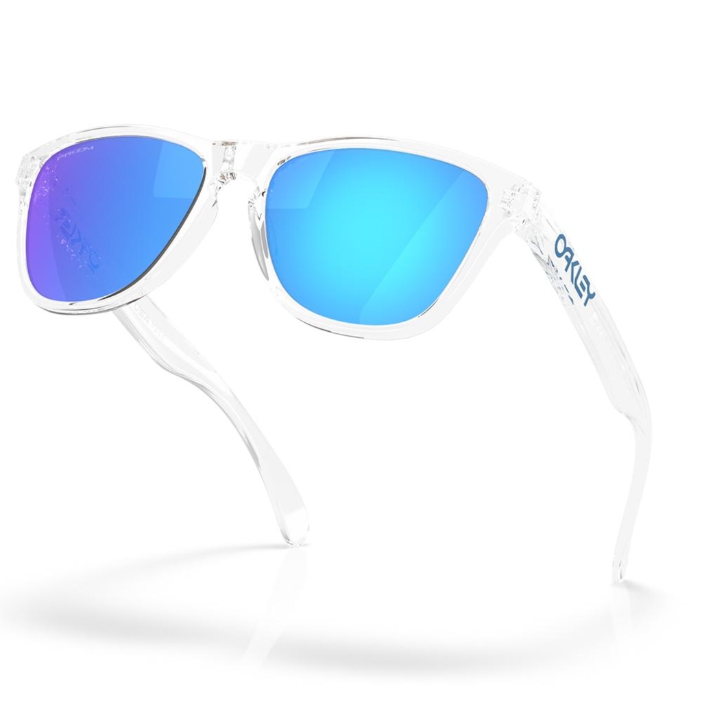Imagem 4 do produto Óculos de Sol Oakley Frogskins S Polished Clear 0153 - Unissex