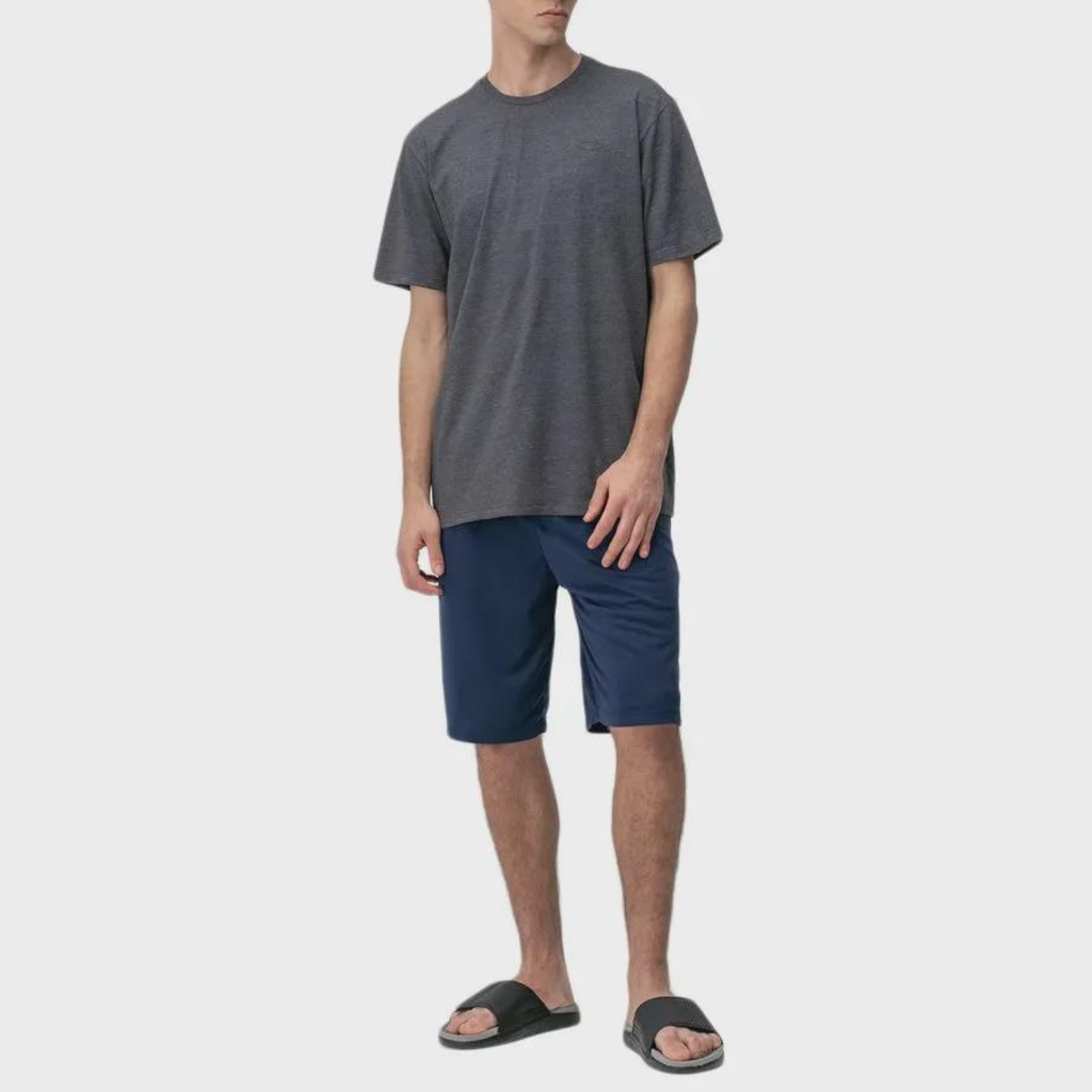 Imagem 5 do produto Camiseta Oakley Icon Tee Jet Black Heather - Masculina