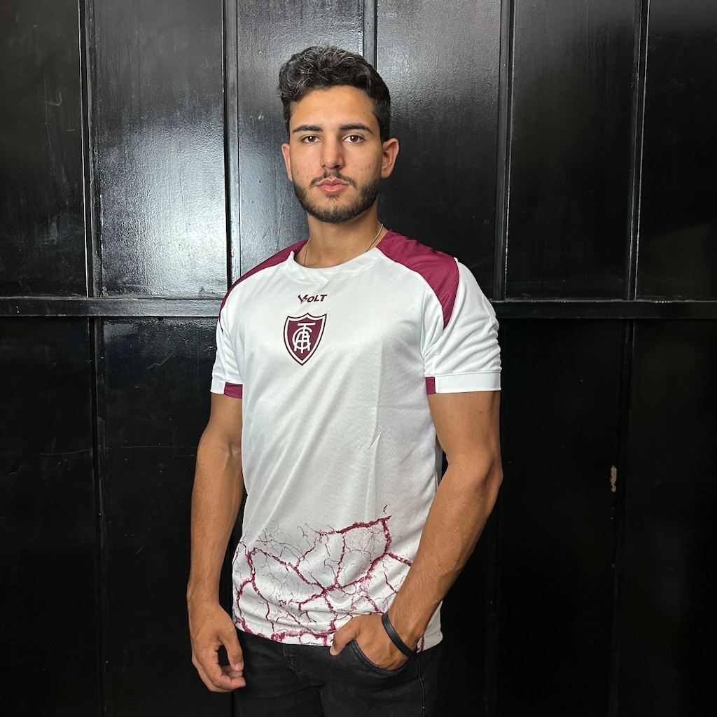 Imagem 2 do produto Camisa do América Mineiro 2025 Volt Aquece - Masculina