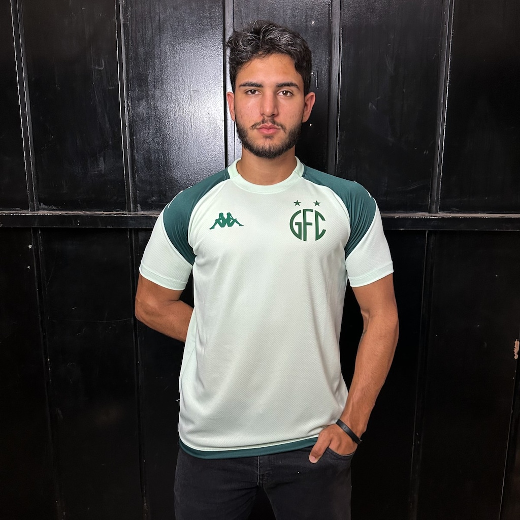 Imagem 2 do produto Camisa do Guarani 2025 Kappa Treino Atleta - Masculina