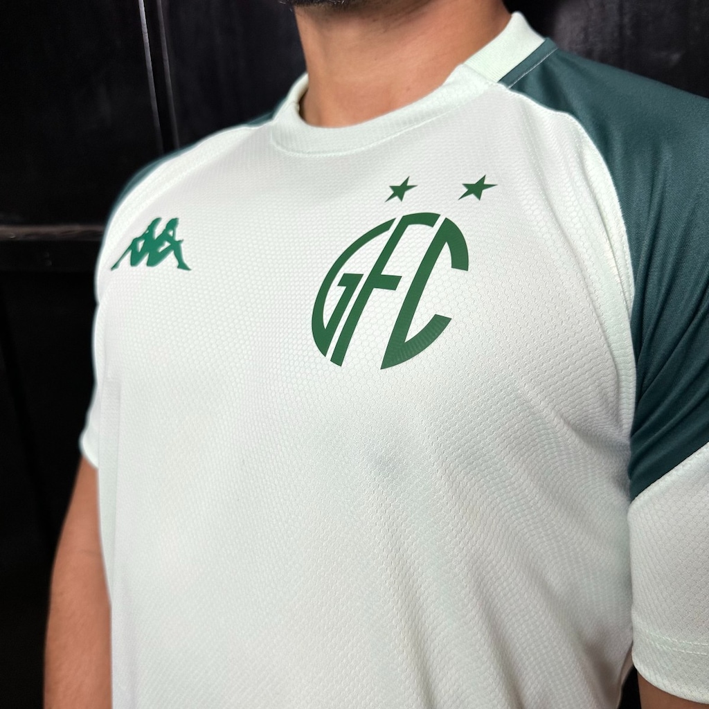 Imagem 4 do produto Camisa do Guarani 2025 Kappa Treino Atleta - Masculina