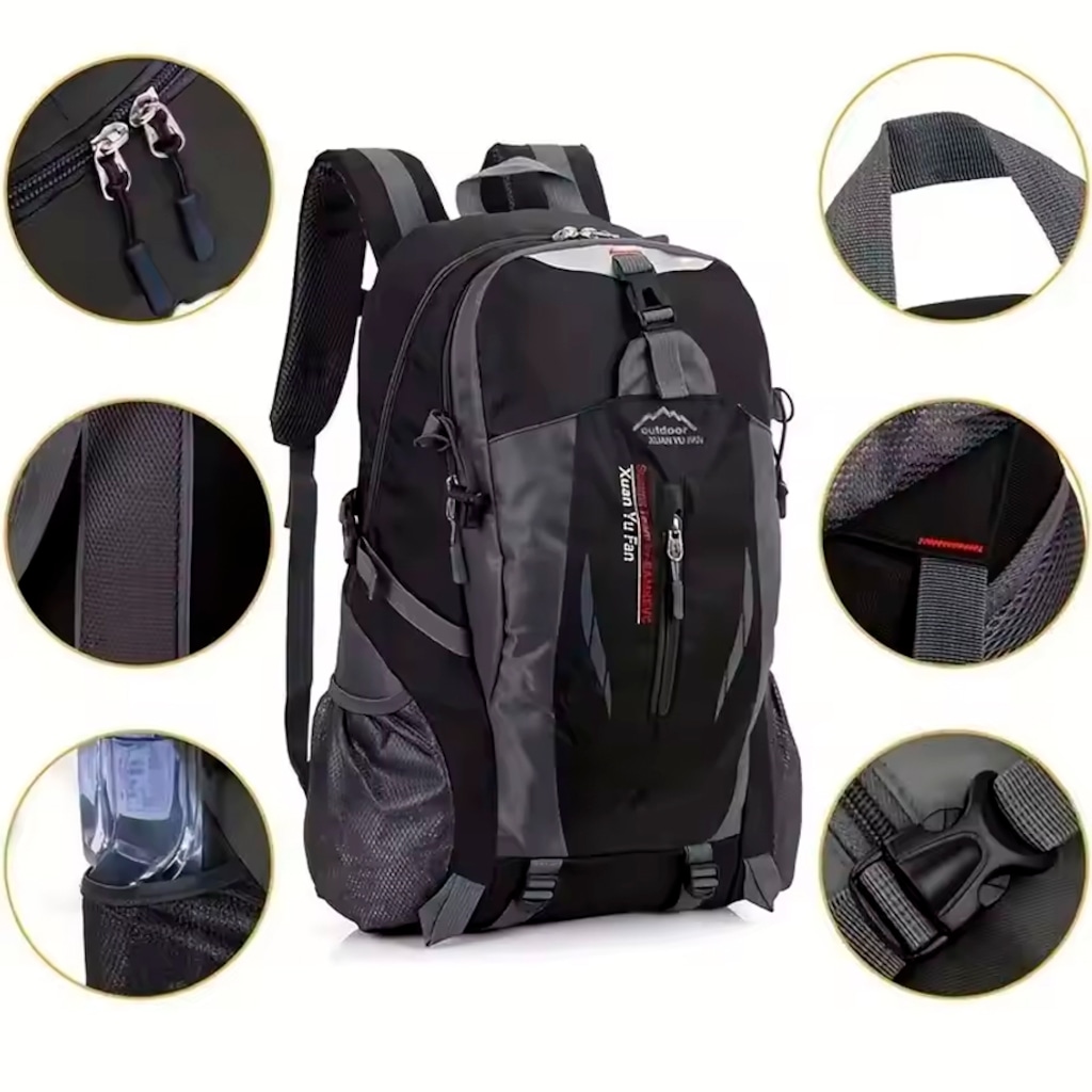 Imagem 3 do produto Mochila Gold Sports Dobrável Master Montanhismo A Prova de Água - 40 Litros