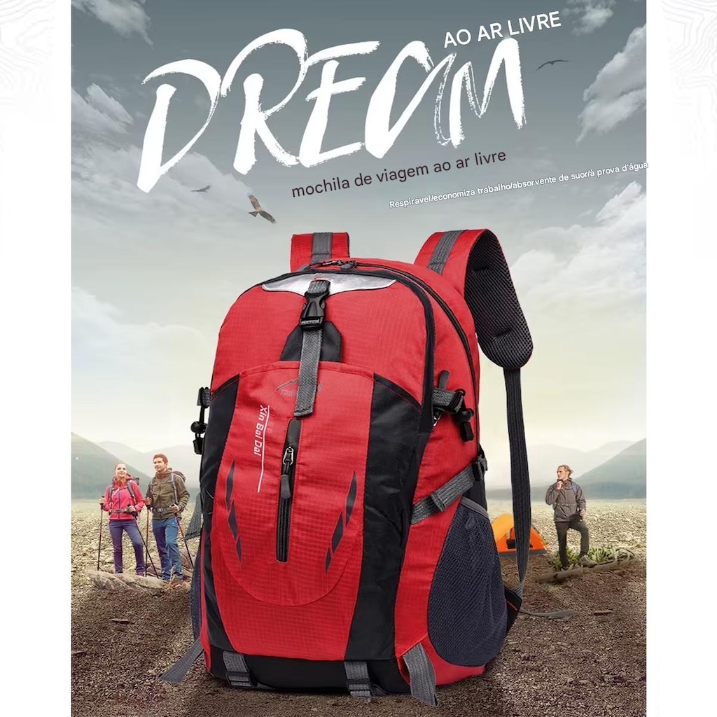 Imagem 4 do produto Mochila Gold Sports Dobrável Master Montanhismo A Prova de Água - 40 Litros
