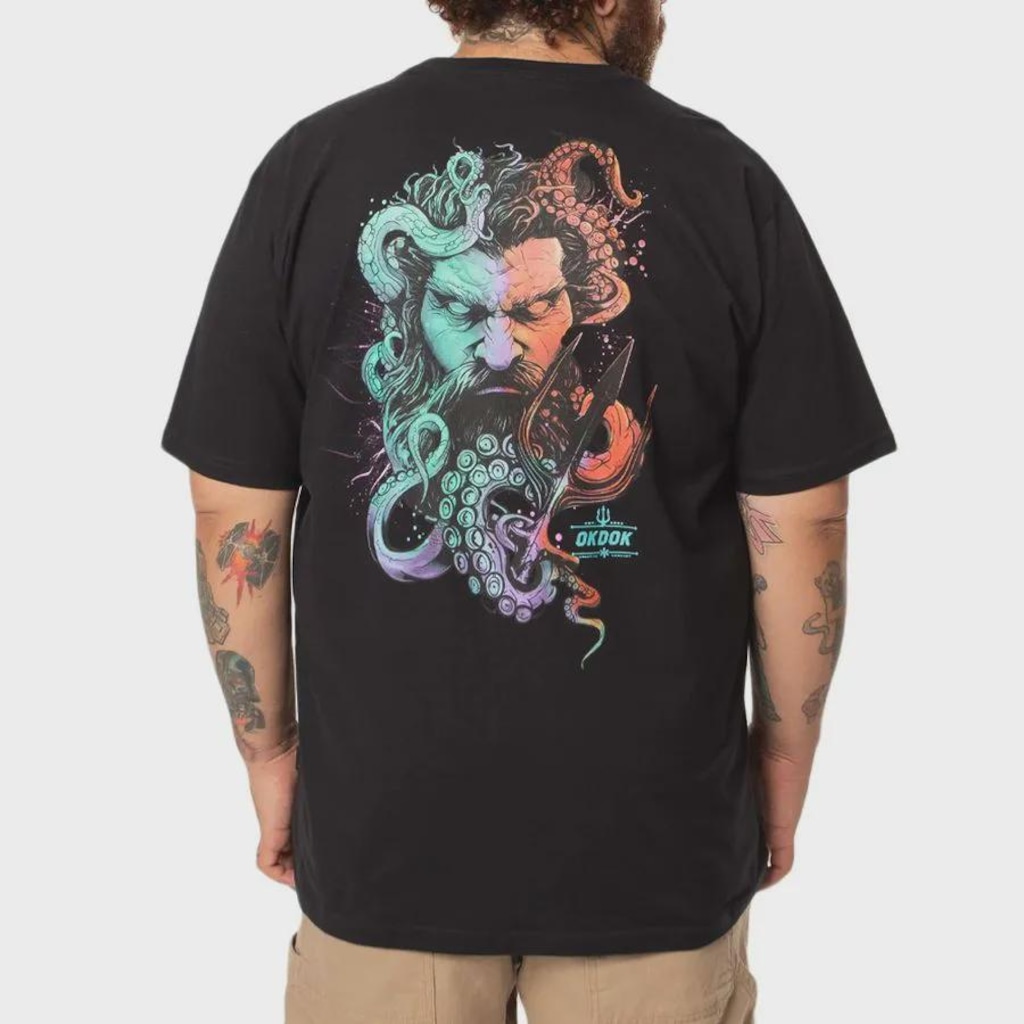 Imagem 2 do produto Camiseta Okdok Big King Of Seas - Masculina