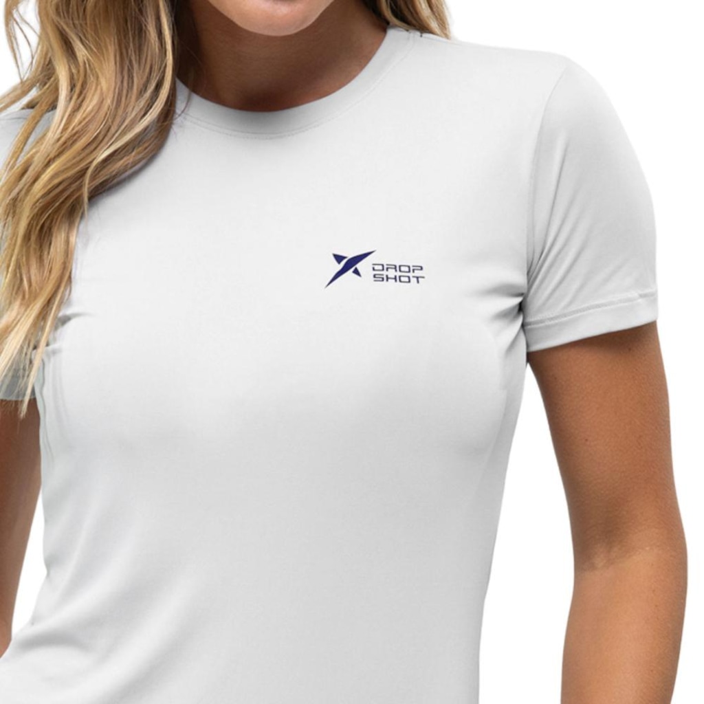 Imagem 2 do produto Camiseta Drop Shot Baby Look Logo - Feminina