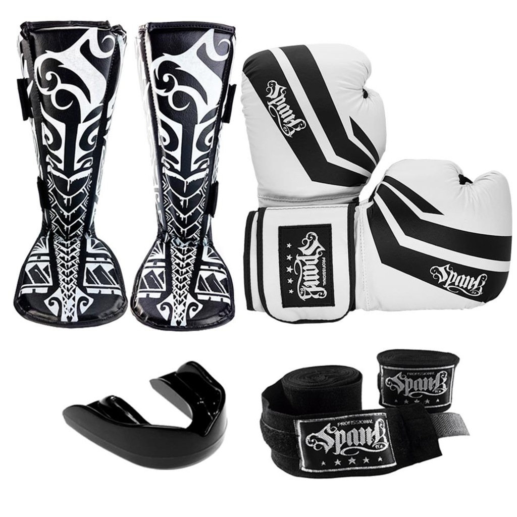 Imagem 1 do produto Kit Muay Thai Spank Kickboxing CONFY