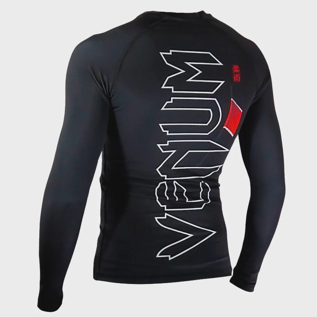 Imagem 2 do produto Rashguard Venum Black Belt Dark - Masculino