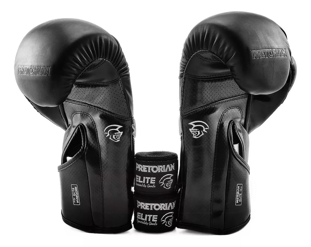 Imagem 5 do produto Kit Para Boxe E Muay Thai Luvas Edição Elite + Bandagens Pretorian